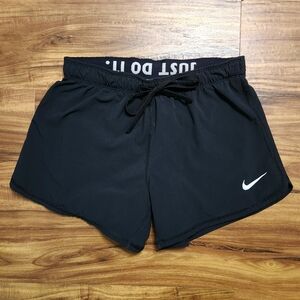 Nike Dri-Fit Black Running Shorts w/ Spandex Size Xsmall